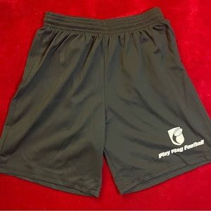 SOLD ✅ Boy's Youth Play Flag Football Elastic Waist Pleated Shorts Size: YM